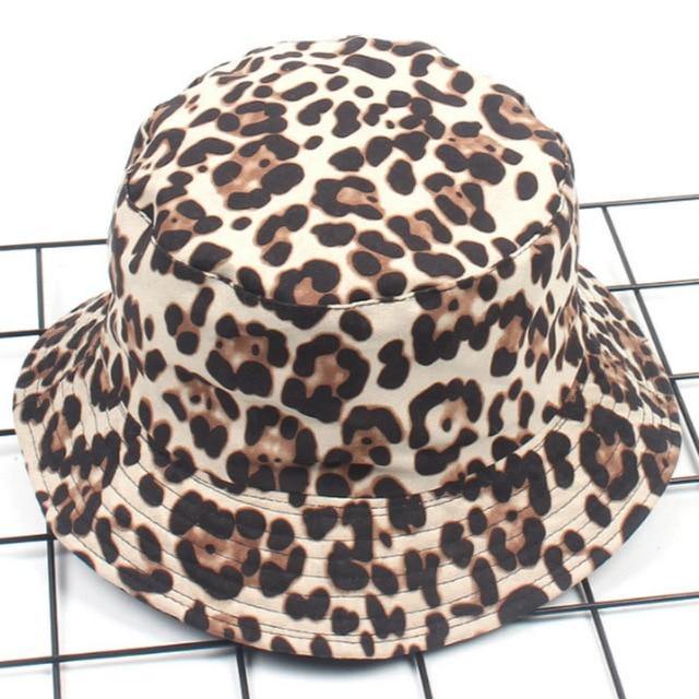 Leopard Reversible Bucket Hat | Fashionsarah.com