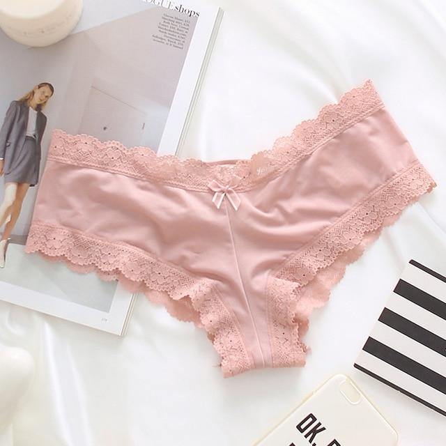 Fashionsarah.com Satin Sexy Lace Panties