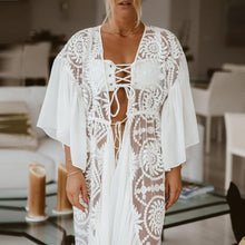 Load image into Gallery viewer, Maxi Kimono beachwear - Fashionsarah.com