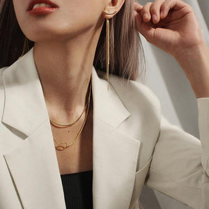 New Glossy Earrings - Fashionsarah.com