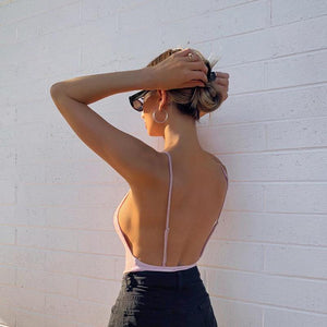 Summer Backless Bodysuits - Fashionsarah.com