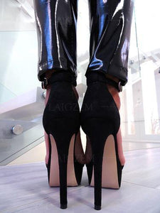 Suede High Heels - Fashionsarah.com
