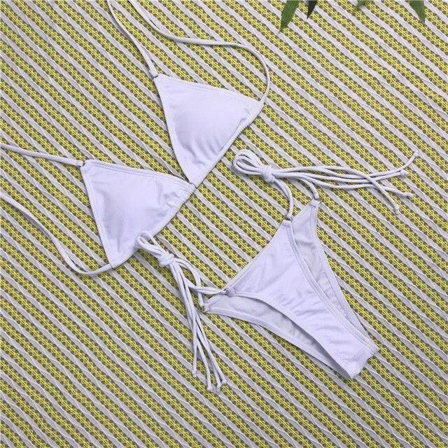 Fashionsarah.com Triangle Swimwear Set