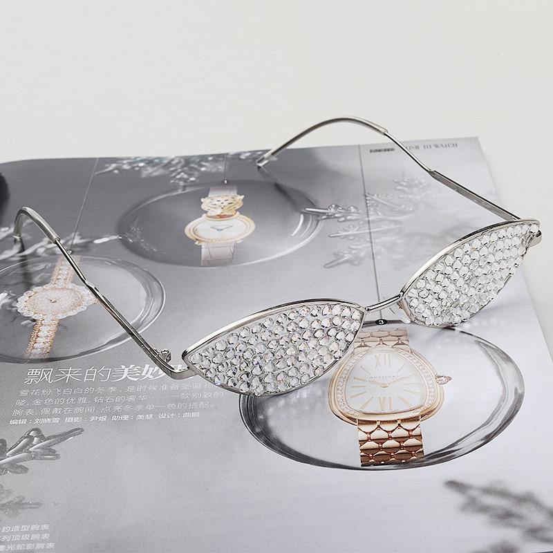 Fashionsarah.com Luxury Rhinestone Eyeglasses