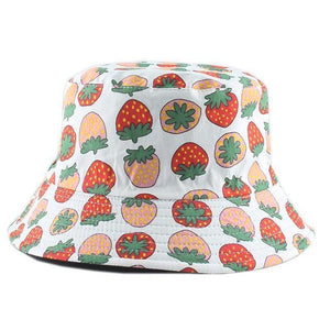 New Fruit Cherry Bucket Hats - Fashionsarah.com