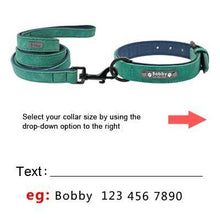 Load image into Gallery viewer, Custom Pets Collars &amp; Lead Leash - Fashionsarah.com