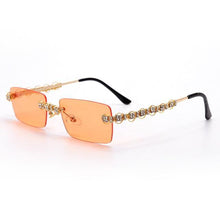 Load image into Gallery viewer, Rimless Diamond Sunglasses - Fashionsarah.com