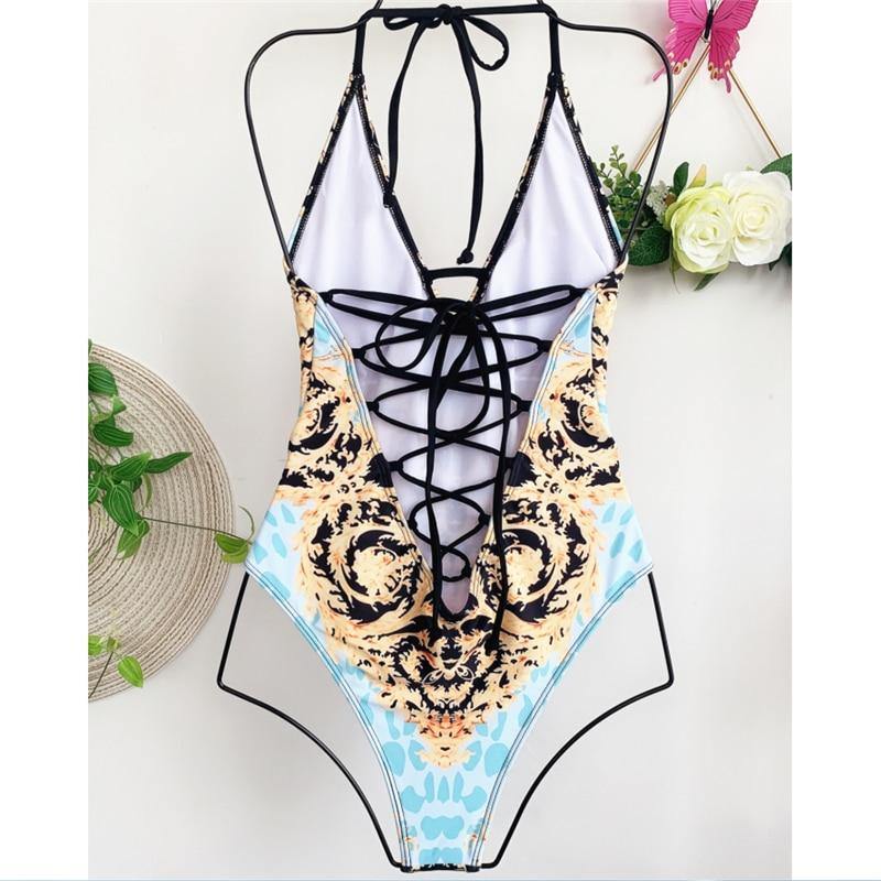 Retro Backless Monokini | Fashionsarah.com