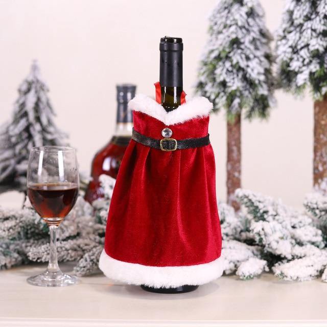 Fashionsarah.com Christmas Wine Bottle Cover