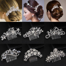 Load image into Gallery viewer, Bridal Hair Combs - Fashionsarah.com