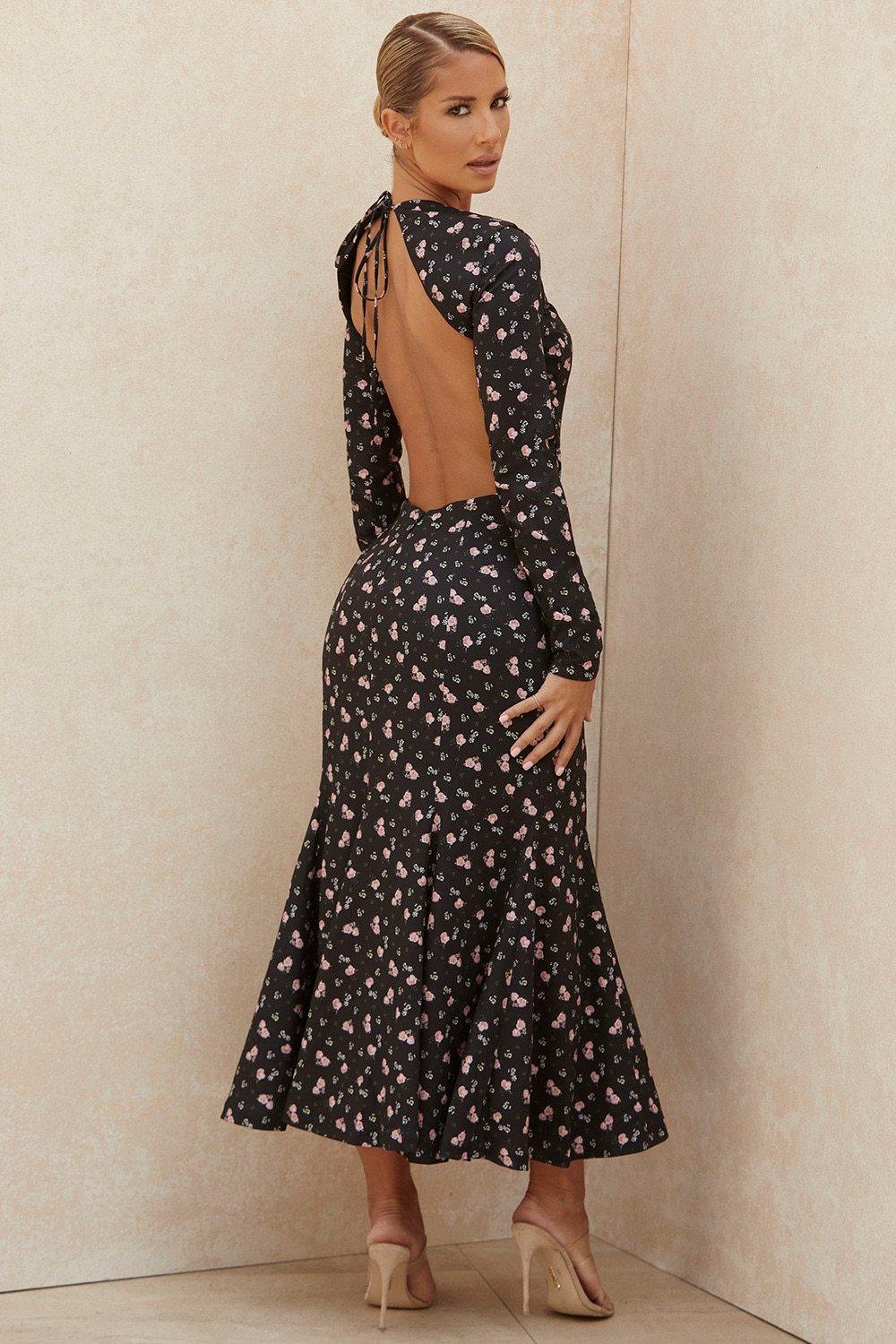 Romantic Backless Maxi Dress | Fashionsarah.com