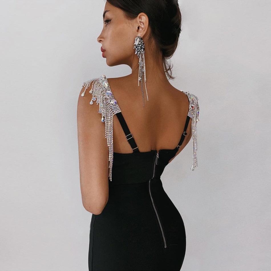 Fashionsarah.com Strap Fringe Dress