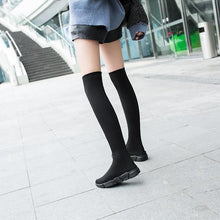 Load image into Gallery viewer, Over-the-Knee Flat Boots - Fashionsarah.com