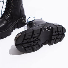 Load image into Gallery viewer, Women&#39;s Motorcycle Boot - Fashionsarah.com