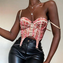 Load image into Gallery viewer, Corset Tank Tops - Fashionsarah.com