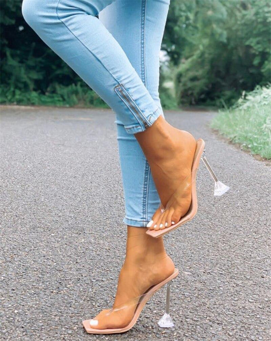 Square Summer Heels | Fashionsarah.com