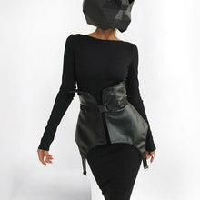 Load image into Gallery viewer, Leather Corset Skirt - Fashionsarah.com
