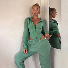 Load image into Gallery viewer, Sweatpants Casual Suit - Fashionsarah.com