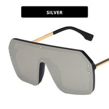 Load image into Gallery viewer, Oversized Mirror Sunglasses - Fashionsarah.com