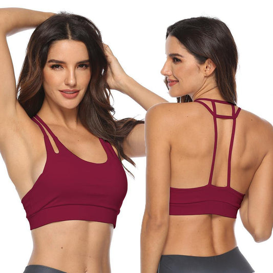 Women Cross Yoga Bra Top | Fashionsarah.com