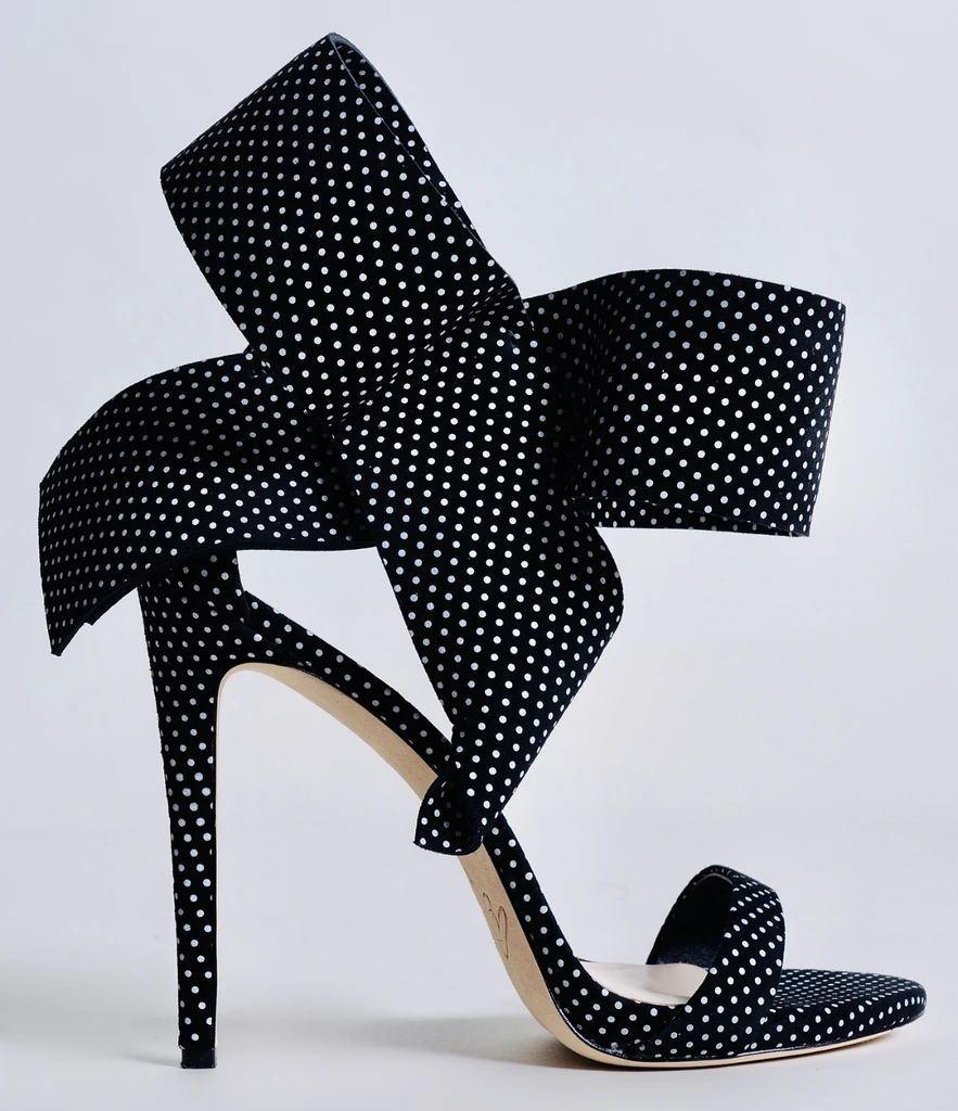 Stylish Polka Dot High Heels | Fashionsarah.com