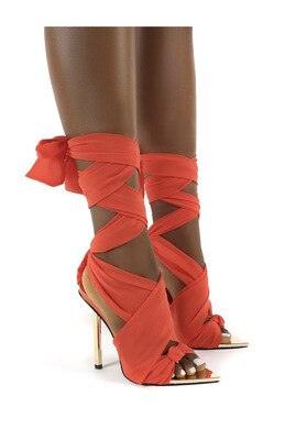 New Cross Tied Heels | Fashionsarah.com