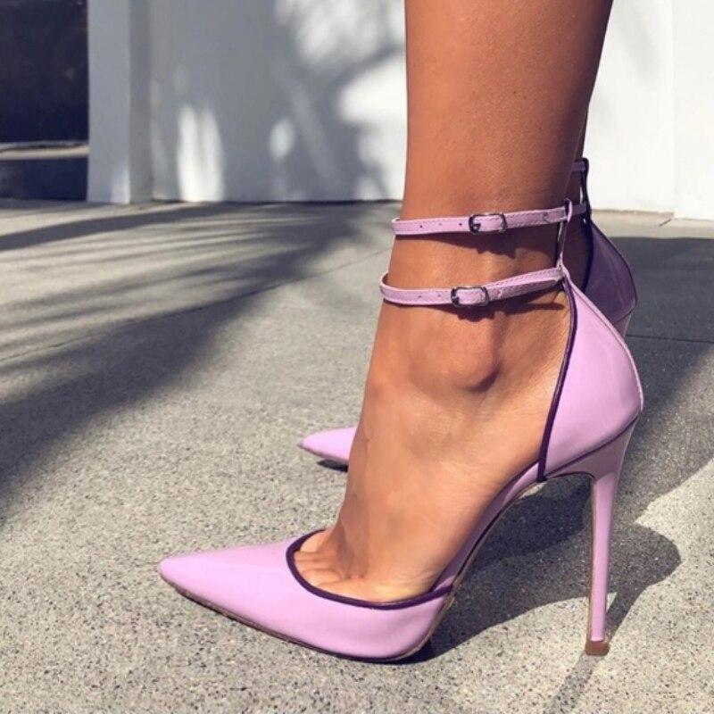 Belt Buckle Mid-heels | Fashionsarah.com