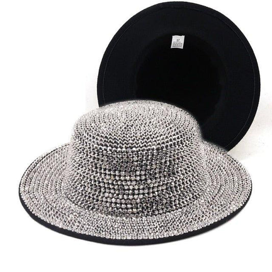 Fashionsarah.com Bling Rhinestone Jazz Hats