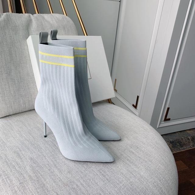 Fashionsarah.com New Mid-Calf Sock Boots