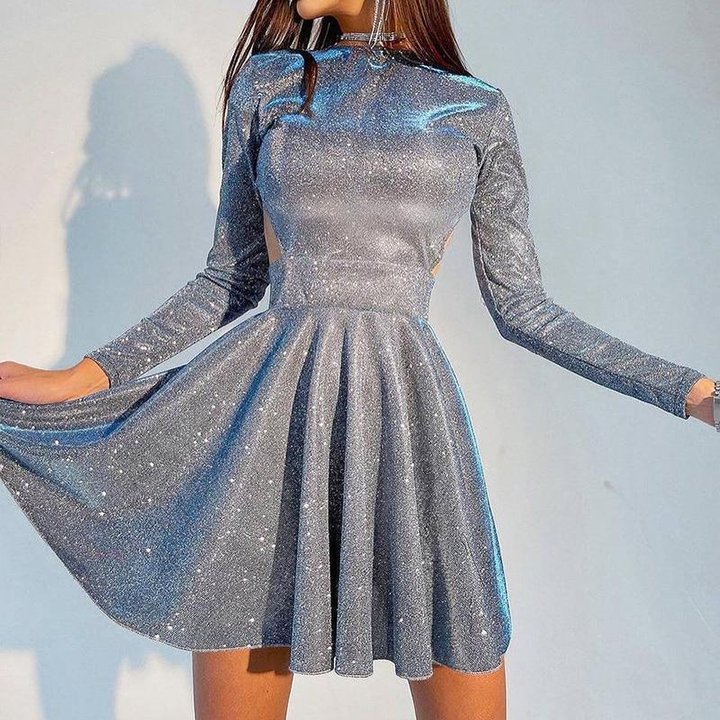 Fashionsarah.com Chic Bling Glitter Dress