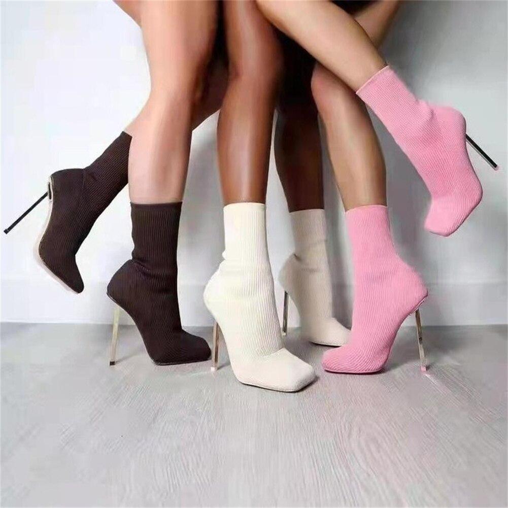 Hot Female Square Toe Boots | Fashionsarah.com