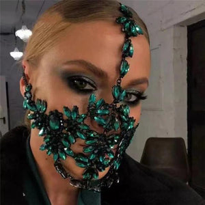 Crystal Rhinestone Masks - Fashionsarah.com