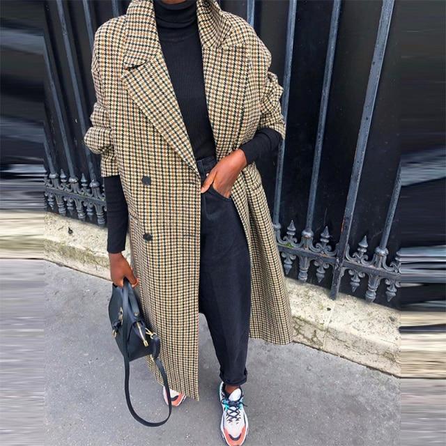 Women Streetstyle Loose Overcoats | Fashionsarah.com