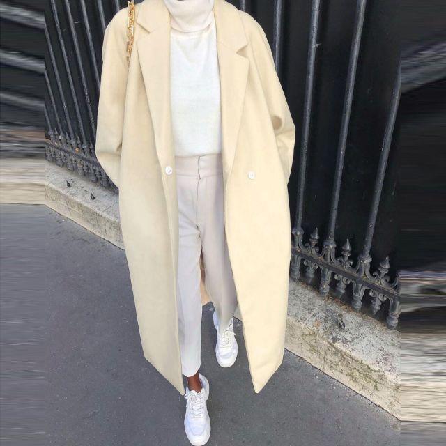 Women Streetstyle Loose Overcoats | Fashionsarah.com