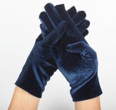 Velvet Short Gloves | Fashionsarah.com