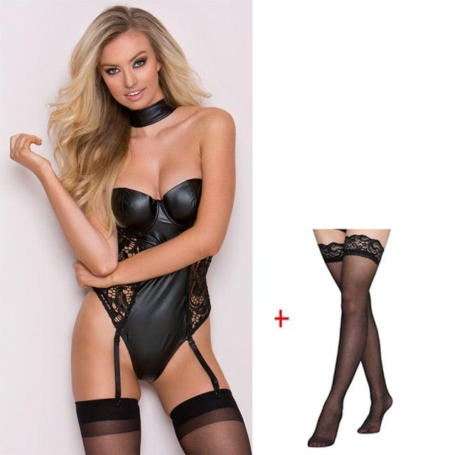 Fashionsarah.com Bodysuit with Stockings