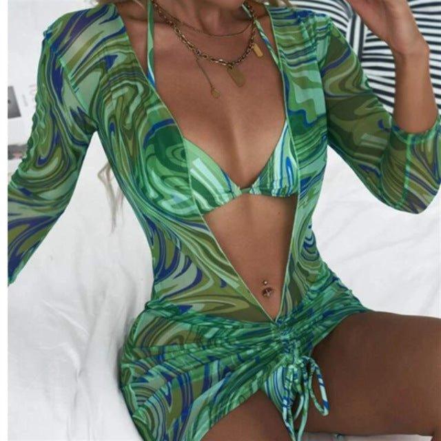 Fashionsarah.com Bikini Brazilian Sets with Dress