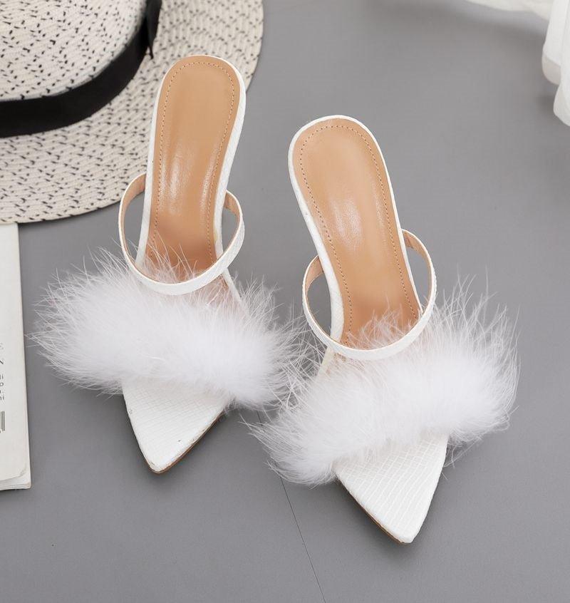 New Fluffy Heels | Fashionsarah.com