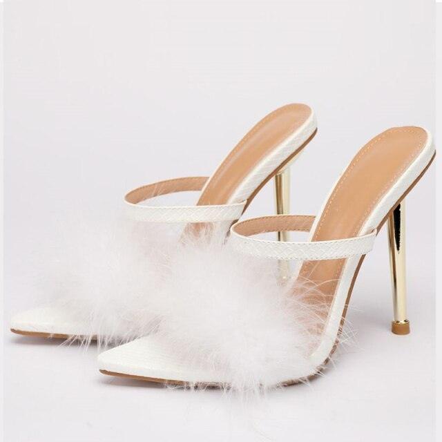 New Fluffy Heels | Fashionsarah.com