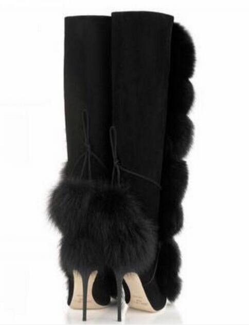 Fashionsarah.com Fur Ball Women Boots