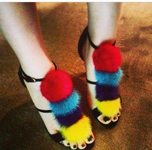 Load image into Gallery viewer, Hot Sale!Sexy Fur Ball Stiletto. - Fashionsarah.com
