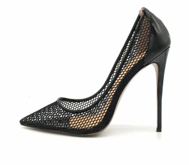 NEW Black Leather Heels! - Fashionsarah.com