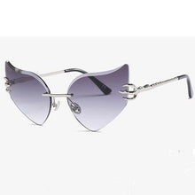 Load image into Gallery viewer, Rimless Cat Sunglasses - Fashionsarah.com