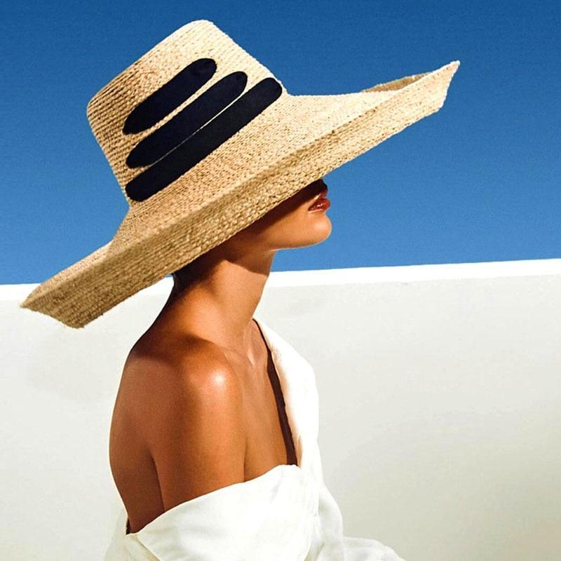 Wide Brim Beach Hat 