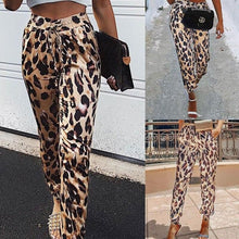 Load image into Gallery viewer, Loose Leopard Pants - Fashionsarah.com