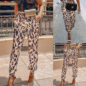 Loose Leopard Pants - Fashionsarah.com