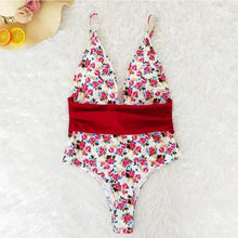 Load image into Gallery viewer, Floral Summer Monokini - Fashionsarah.com