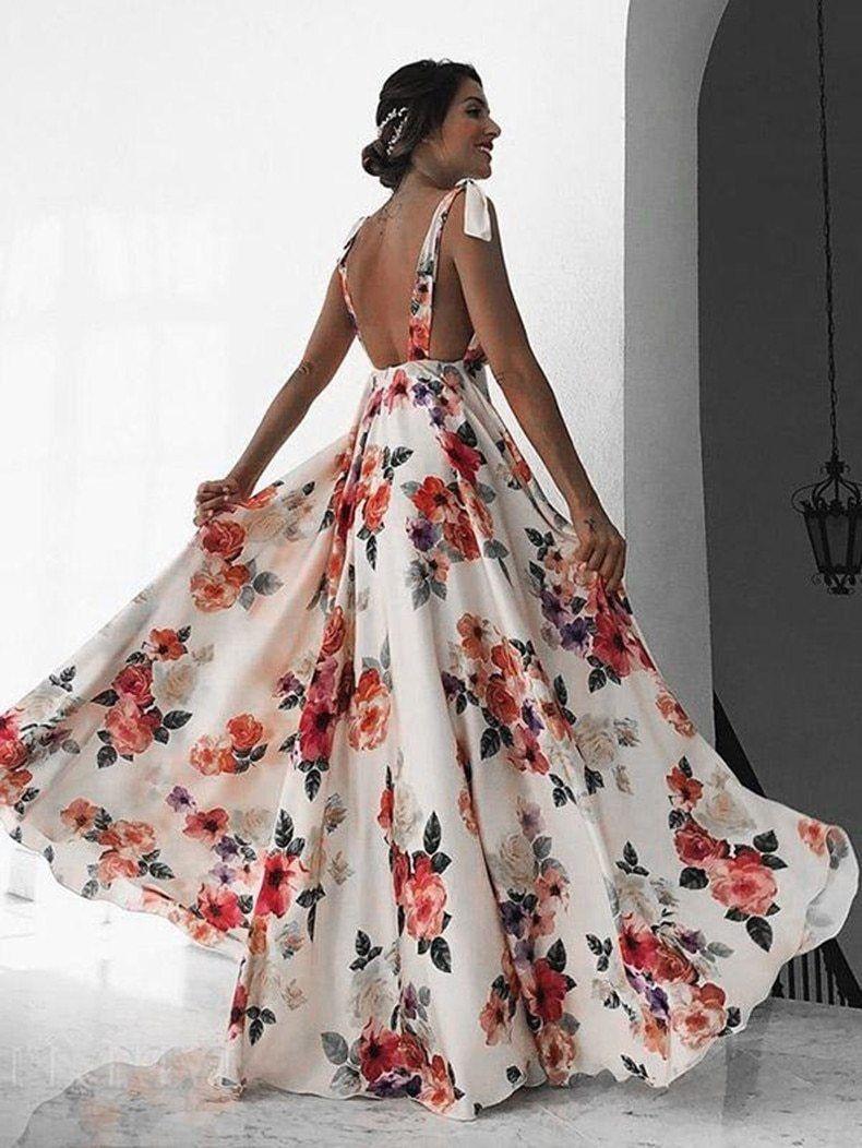 Sexy Floral Boho Dress | Fashionsarah.com