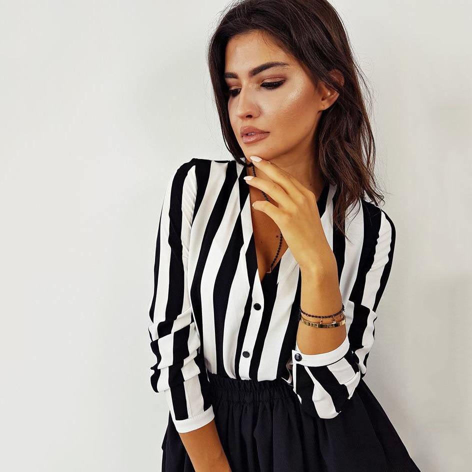 Sexy Striped Blouse | Fashionsarah.com