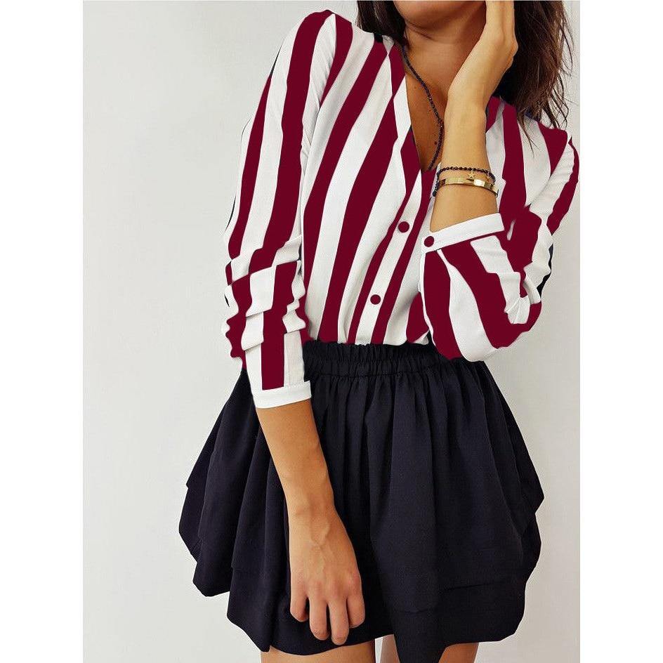 Sexy Striped Blouse | Fashionsarah.com